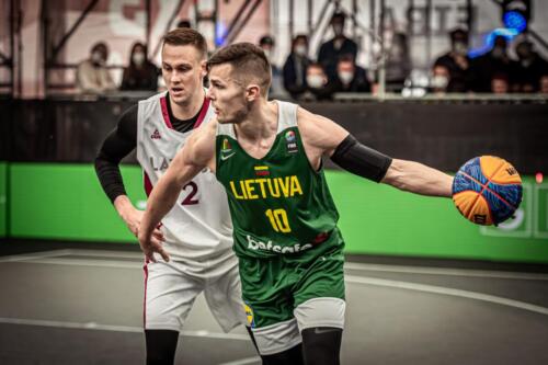 3x3 olimpinė atranka: Lietuva - Latvija